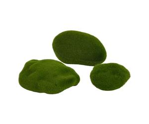 Hill Interiors Faux Moss (Pack of 3) (One Size) (Green)