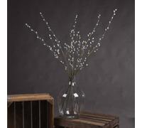 Hill Interiors Faux Pussy Willow Branch In Brown Brown