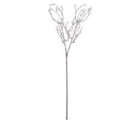 Hill Interiors Festive Faux Pearl Artificial Plant In Silver Silver