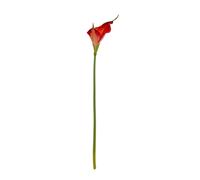 Hill Interiors Fireball Calla Lily Artificial Flower - Red/Red/Green/Green - One Size, One Size - Red/Red/Green/Green