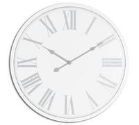 Hill Interiors Flemings Wall Clock - Metal - L4 X W49 X H49 Cm - White