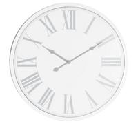 Hill Interiors Flemings Wall Clock - White - White - 49cm x 4cm x 49cm