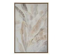Hill Interiors Folira Hand-Painted Framed Canvas Print - Multicoloured - One Size - Multicoloured - 100% Mixed