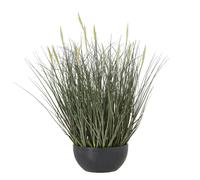 Hill Interiors Fountain Grass Artificial Potted Plant - Green - 81cm - Green - 100% Mixed