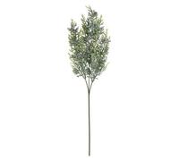 Hill Interiors Frosted Pinecone Artificial Plant White/green (77Cm X 27Cm X 27Cm)