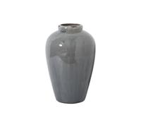 Hill Interiors Garda Juniper Glazed Vase in Grey Hill Interiors Grey