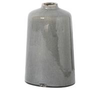 Hill Interiors Garda Liv Glazed Vase - Grey - 28cm x 18cm x 18cm - Grey - 100% Mixed
