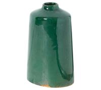 Hill Interiors Garda Vase - Green - 28cm x 18cm x 18cm - Green - 100% Mixed