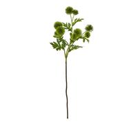 Hill Interiors Globe Thistle Spray Artificial Flower - Green - One Size