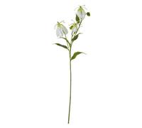 Hill Interiors Gloriosa Spray (Single Stem Flower) - Plastic - Height 84 Cm - Cream