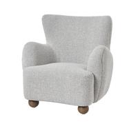 Hill Interiors Greige Hui Large Upholstered Armchair
