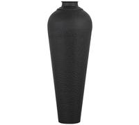 Hill Interiors Hammered Vase In Black Black One Size