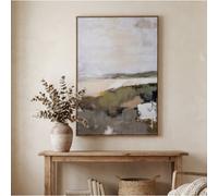 Hill Interiors Hillside View Hand Painted Canvas In Frame - Wood - L3 X W80 X H120 Cm - Multi-Coloured