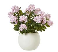 Hill Interiors Hydrangea Artificial Potted Plant - Pink - 71cm x 55cm x 55cm - Pink - 100% Mixed