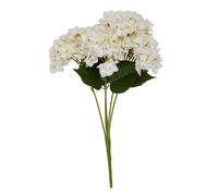 Hill Interiors Hydrangea Bunch Artificial Flower - White - One Size