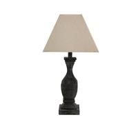 Incia Fluted Wooden Table Lamp