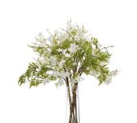 Hill Interiors Italian Bellflowers Artificial Flower - Green - 63cm x 30cm x 30cm