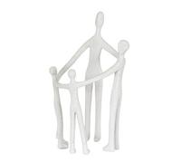Hill Interiors Kin Ceramic Family Ornament White (31Cm X 19Cm X 19Cm)