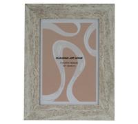 Hill Interiors Kust Single Photo Frame - White - White - 100% Mixed