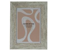 Hill Interiors Kust Single Photo Frame - White - White - 100% Mixed