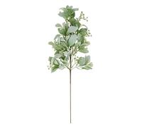Hill Interiors Lambs Ear & Wax Flower Winter Artificial Plant - Green - 70cm - Green