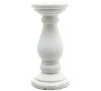 Hill Interiors Large Matt White Ceramic Candle Holder
