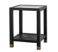 Hill Interiors Lennox Side Table - Wood - L50 X W50 X H65 Cm - Black