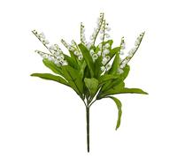Hill Interiors Lily Of The Valley Artificial Flower White/green (One Size)