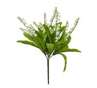 Hill Interiors Lily Of The Valley Artificial Flower - White/Green - One Size - White/Green