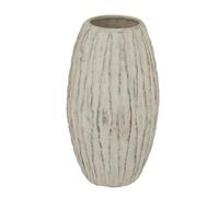 Hill Interiors Lorenzo Fin VaseOne Size White/Grey Wash HI5144
