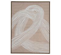 Hill Interiors Lunora Line Art In Frame - Wood - L3 X W60 X H80 Cm - Brown