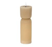 Hill Interiors Luxe Collection Carved Table Lamp - Stone - 24cm x 7cm x 7cm - Stone - 100% Mixed