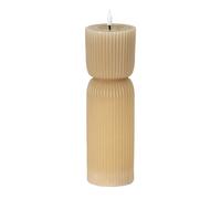 Hill Interiors Luxe Collection Carved Table Lamp - Stone - 24cm x 7cm x 7cm - Stone - 100% Mixed