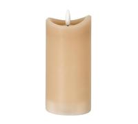 Hill Interiors Luxe Collection LED Candle (Batteries Included) in Taupe Hill Interiors Taupe