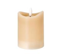 Hill Interiors Luxe Collection Led Candle (Batteries Included) Taupe (One Size)