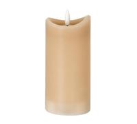 Hill Interiors Luxe Collection Led Candle (Batteries Included) Taupe (One Size)