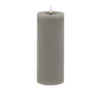 Hill Interiors Luxe Collection Melting Electric Candle - Grey - Grey - 20cm x 15cm x 15cm