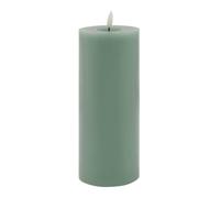 Hill Interiors Luxe Collection Melting Electric Candle - Sage - Sage - 30cm x 15cm x 15cm