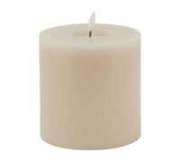 Hill Interiors Luxe Collection Melting Electric Candle Taupe/bale Taupe (15Cm X 8Cm X 8Cm)