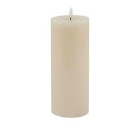 Hill Interiors Luxe Collection Melting Electric Candle - Taupe - Taupe - 23cm x 9cm x 9cm