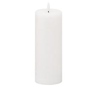 Hill Interiors Luxe Collection Natural Glow 3X8 Led White Candle