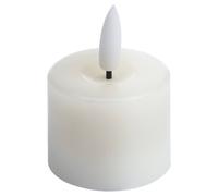 Hill Interiors Luxe Collection Natural Glow Led Tealight Candles (Pack Of 6) In Cream Cream