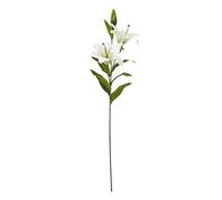 Hill Interiors Madonna Lily Artificial Flower Spray (One Size) (White)