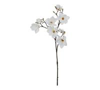 Hill Interiors Magnolia Artificial Flower - White - 86cm - White