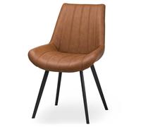 Hill Interiors Malmo Dining Chair In Tan Tan One Size