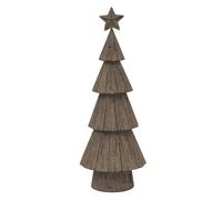Hill Interiors Metal Bough Tree Christmas Dration 23cm x 6cm x 8cm in Grey | Size: 23 cm x 6 cm x 8 cm Hill Interiors Grey 23 cm x 6 cm x 8 cm