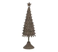Hill Interiors Metal Pine Tree Christmas Decoration Silver (45Cm X 10Cm X 14Cm)