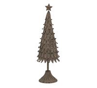 Hill Interiors Metal Pine Tree Christmas Dration in Grey Hill Interiors Grey