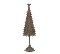 Hill Interiors Metal Pine Tree Christmas Dration in Grey Hill Interiors Grey