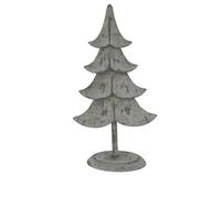 Hill Interiors Metal Tree Christmas Dration in Grey Hill Interiors Grey